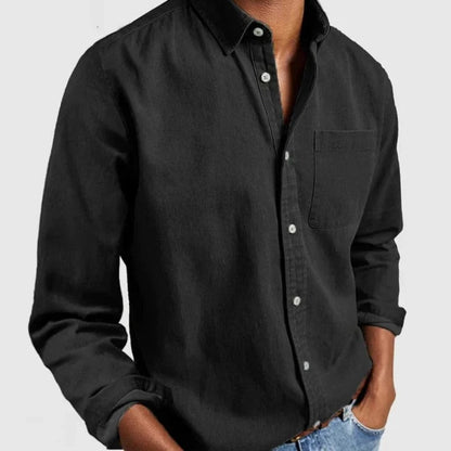 Casual Blue Jeans Shirt for Men