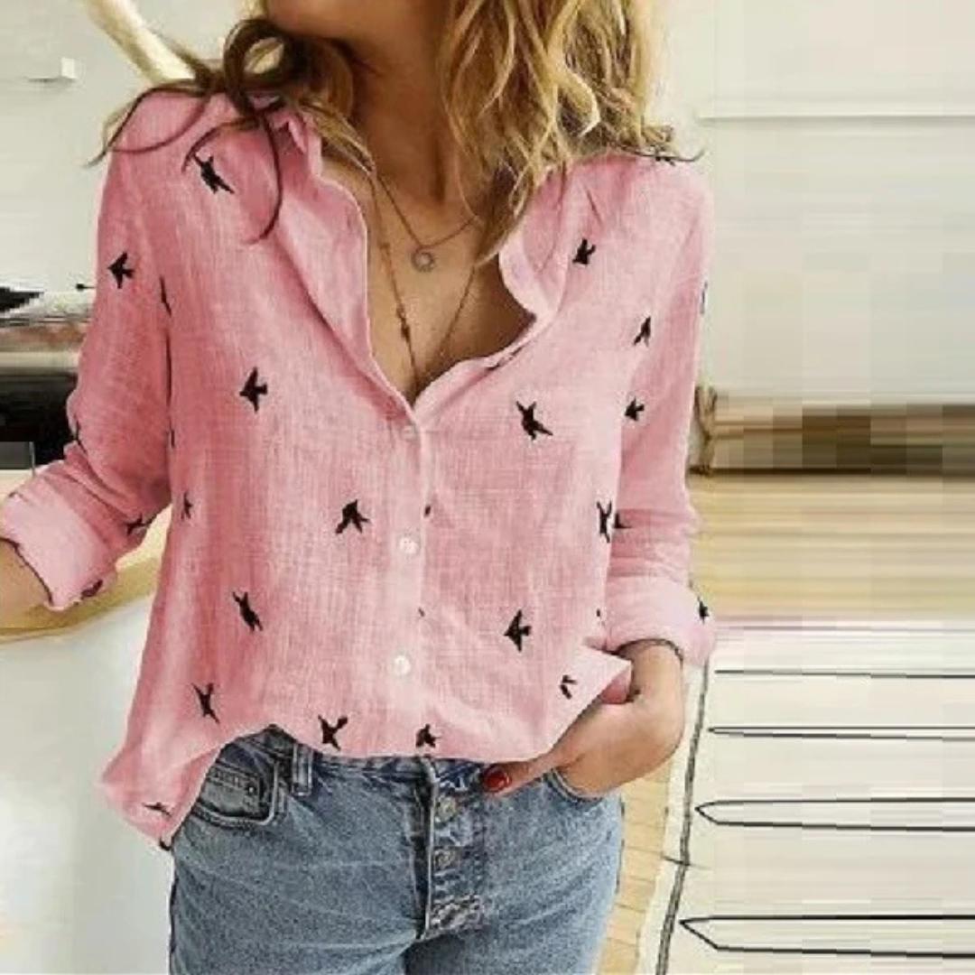 Image of Alice | Women's Button-Down Blouse Shirt