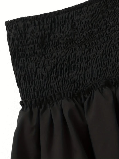 Amelia Rok | Pleated Waist | Layered Hem | Fashionable-XS-Pink-Nora Luxe