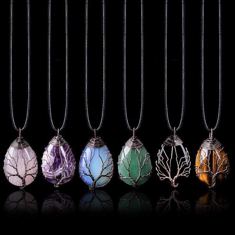 Amethyst Drop Necklace - Seraphina-Nora Luxe