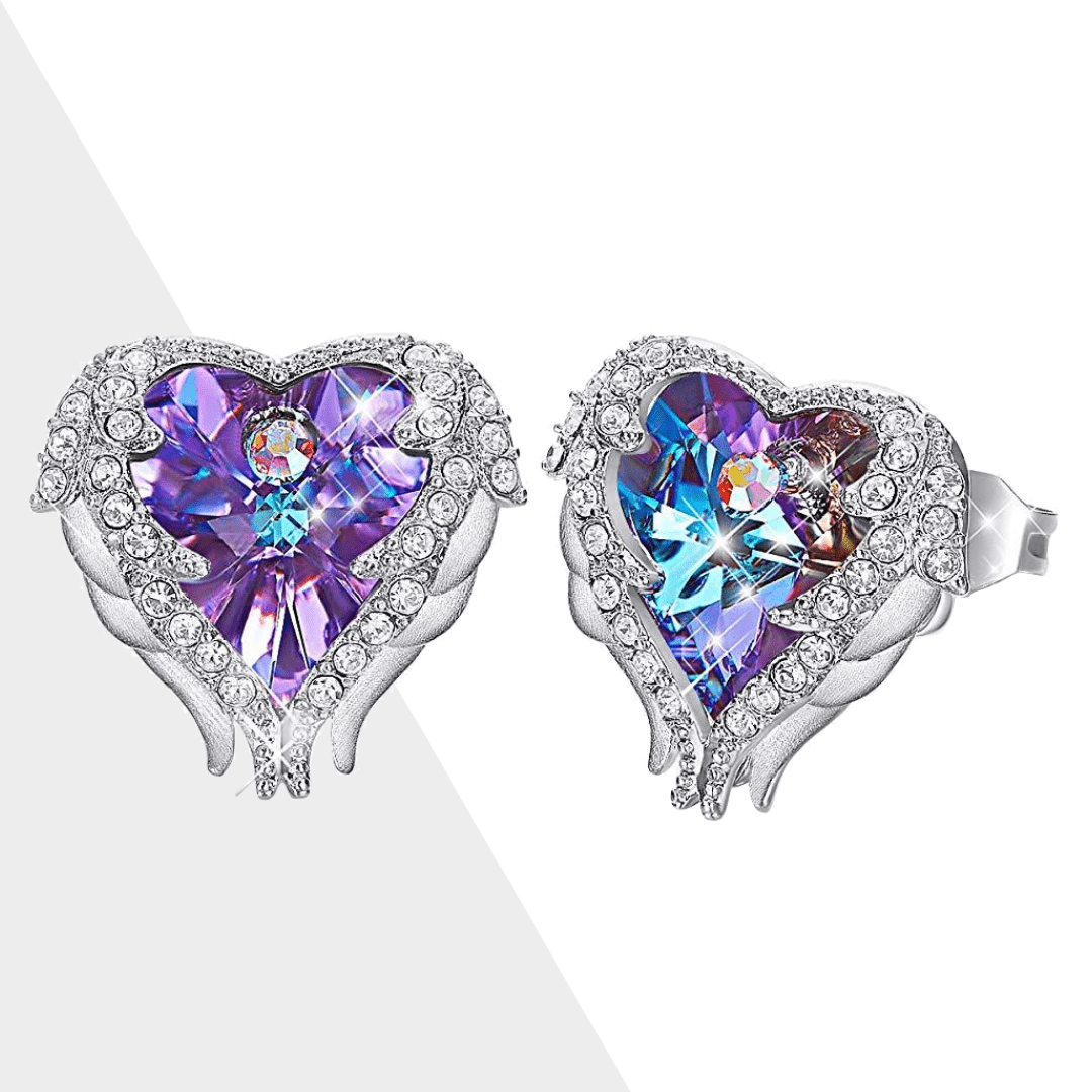 Delicate Wing Shaped Earrings - Pexav