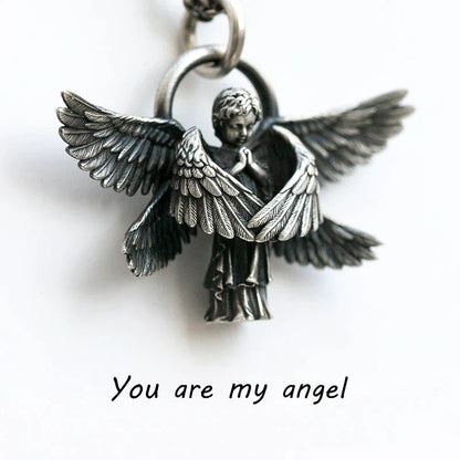 Angel Wing Necklace-Nora Luxe