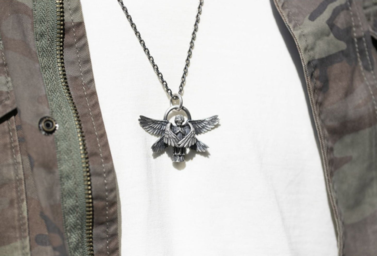 Angel Wing Necklace-Nora Luxe