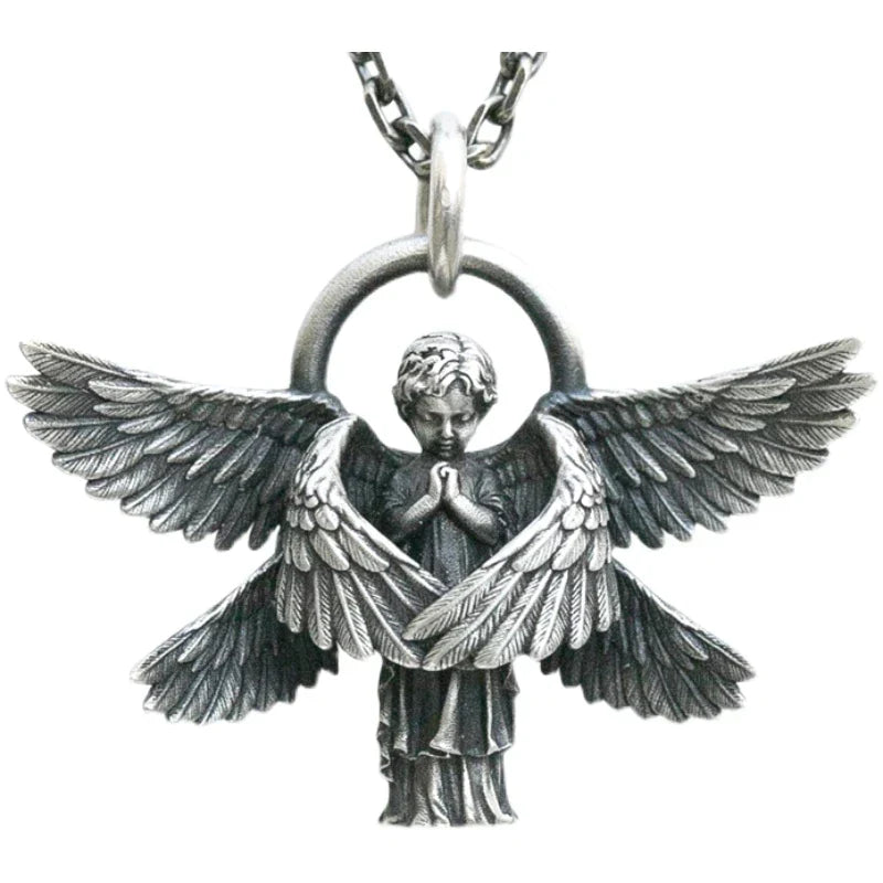 Angel Wing Necklace-Nora Luxe