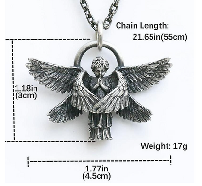 Angel Wing Necklace-Nora Luxe