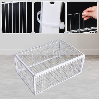 Animal-Friendly Bird Trap with Anti-Backlash Protection – BirdSafe Trap-2 Entrances-Nora Luxe
