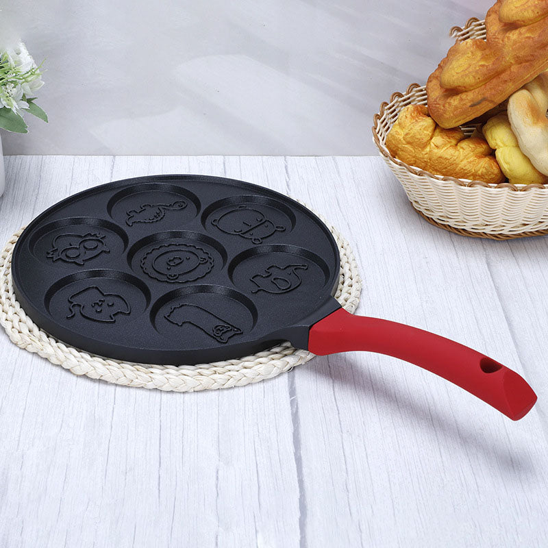 Non-Stick Animal Pancake Pan With Ergonomic Handle
