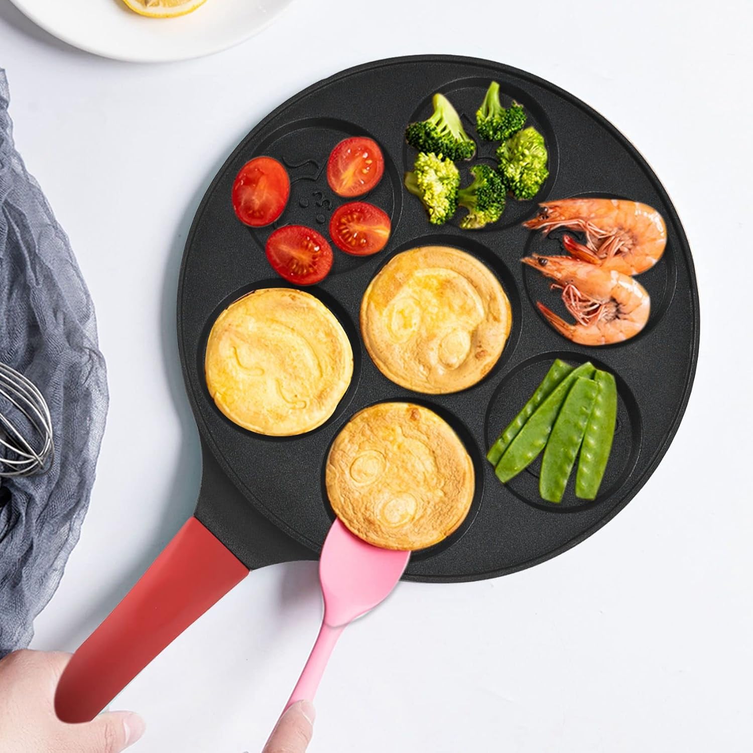 Non-Stick Animal Pancake Pan With Ergonomic Handle