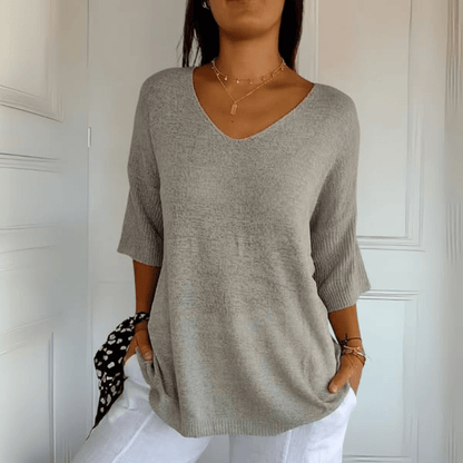 Women's Classic V Neck T Shirt