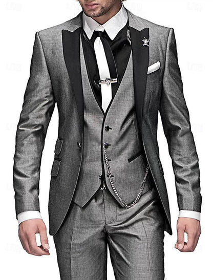 Classic Linen Mens Suit