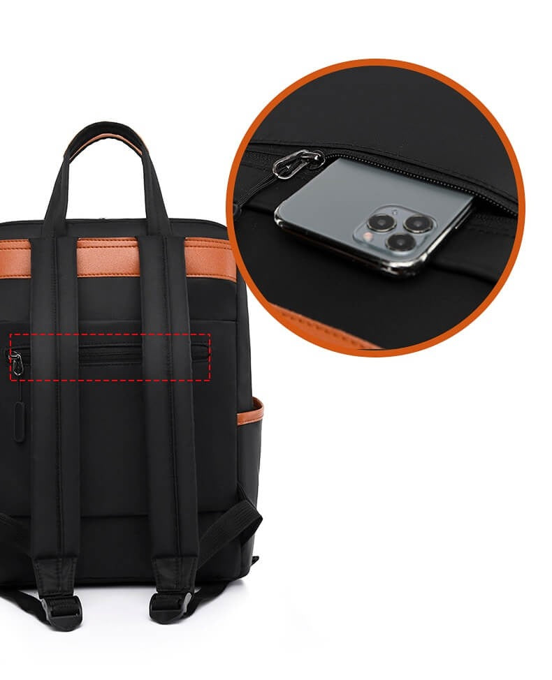 Durable Secure Travel Rucksack – Compact Water Repellent Design