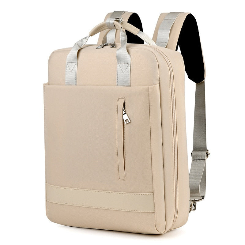 Safe Travel Backpack with Concealed Pockets and Power Bank - Pexav