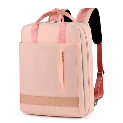 Safe Travel Backpack with Concealed Pockets and Power Bank
