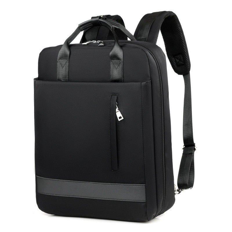 Safe Travel Backpack with Concealed Pockets and Power Bank