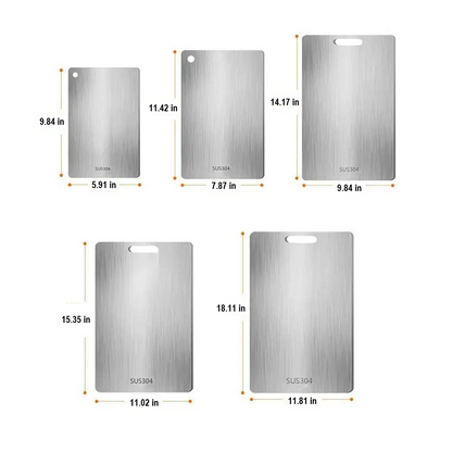 Anti-mold Reinforced Chopping Board - SteelCut-11.42x7.87 inches-Nora Luxe