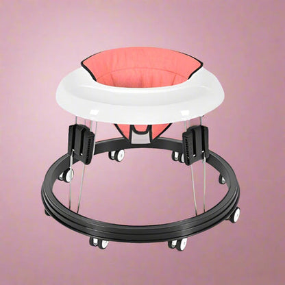 Anti-Rollover Babywalker – Trotly-Pink-The Livary