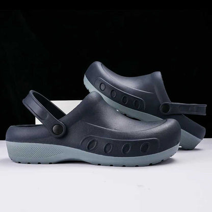 Anti-slip Professional Chef Shoes - GripChef-Blue-4.5-The Livary
