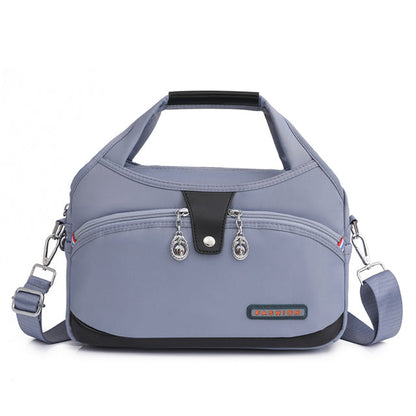 Anti-theft Crossbody Handbag for Women - Lynn-Light blue-Nora Luxe