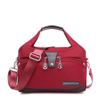 Anti-theft Crossbody Handbag for Women - Lynn-Red-Nora Luxe