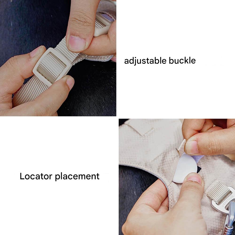 Anti-Trek Dog Harness with Multi-Functional Leash - AquaCool-Harness - Beige-XS-Nora Luxe