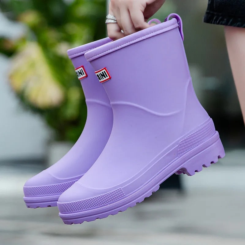 Waterproof Ankle Rain Boots for Women - Pexav