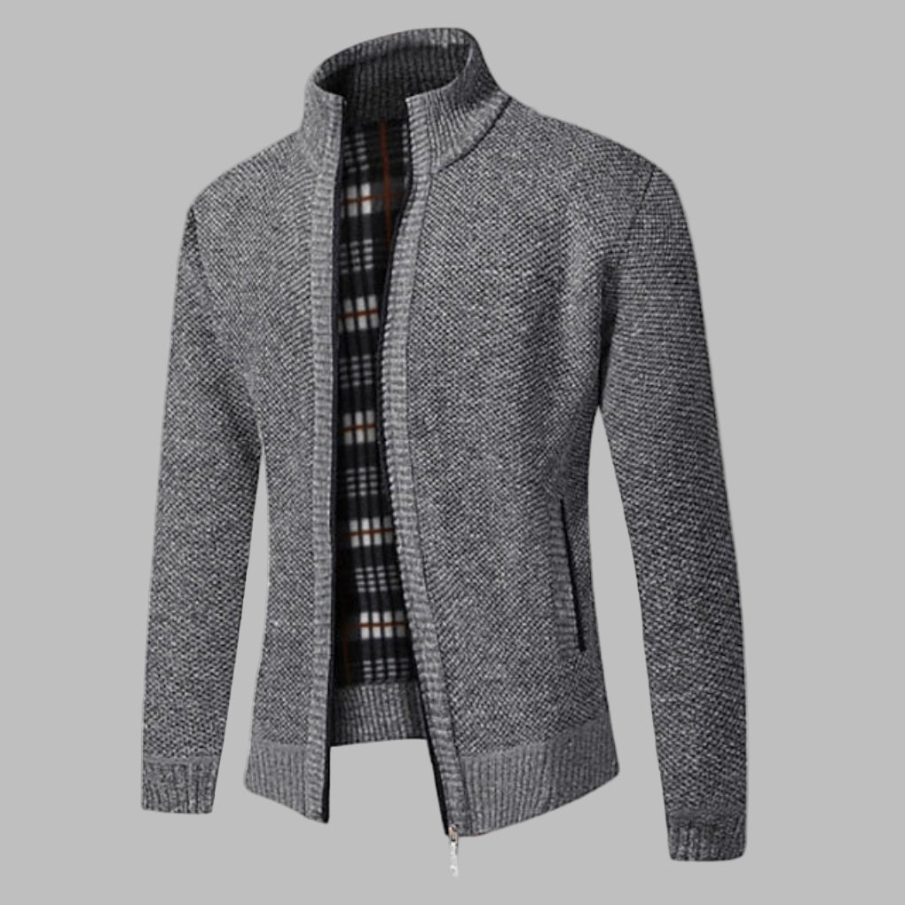 Trendy Crew Neck Knit Sweater for Men - Olytrend
