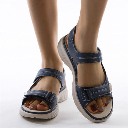 Arch Support Sandals | Orthopedic Comfort-Black-3.5-Nora Luxe