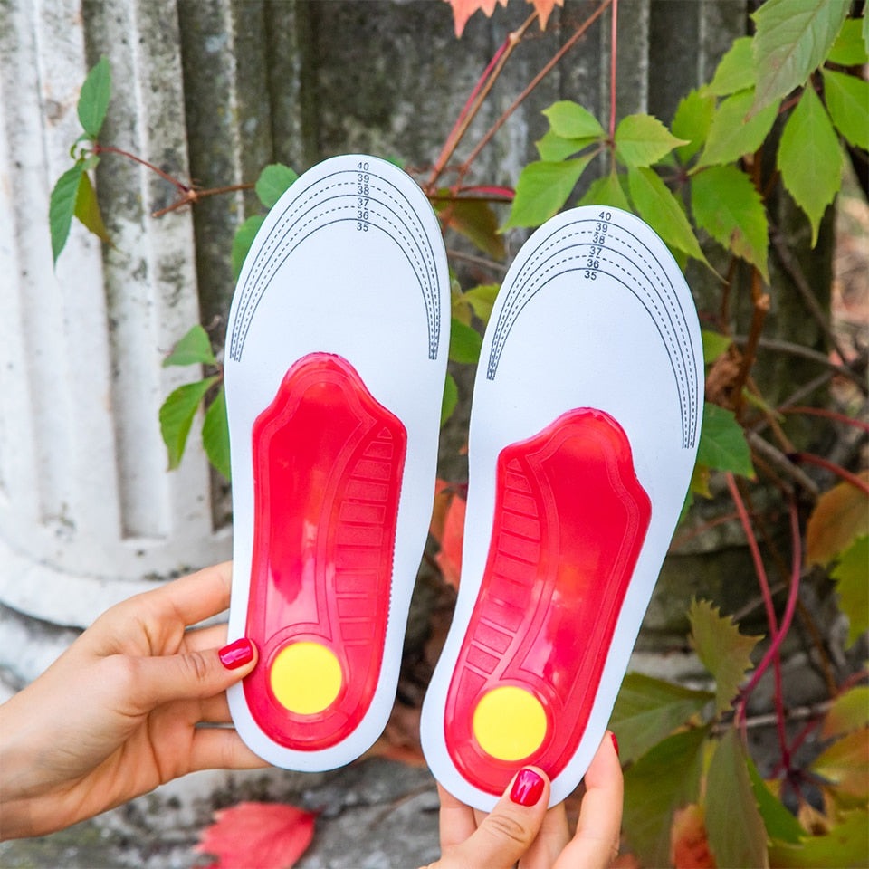 Orthotic Insoles for Flat Feet - Supportive Inserts - Pexav
