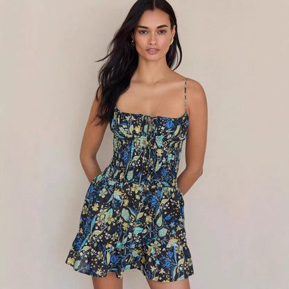 Chic Sleeveless Mini Party Dress - Olytrend