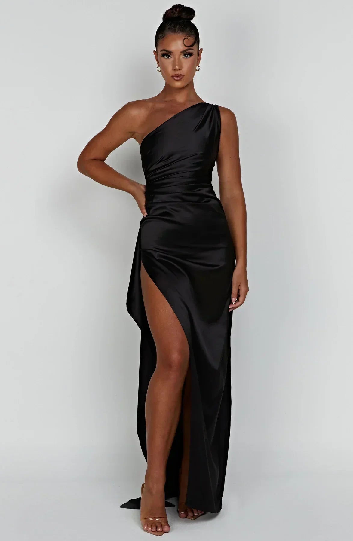 Luxurious Satin Women's Formal Gown