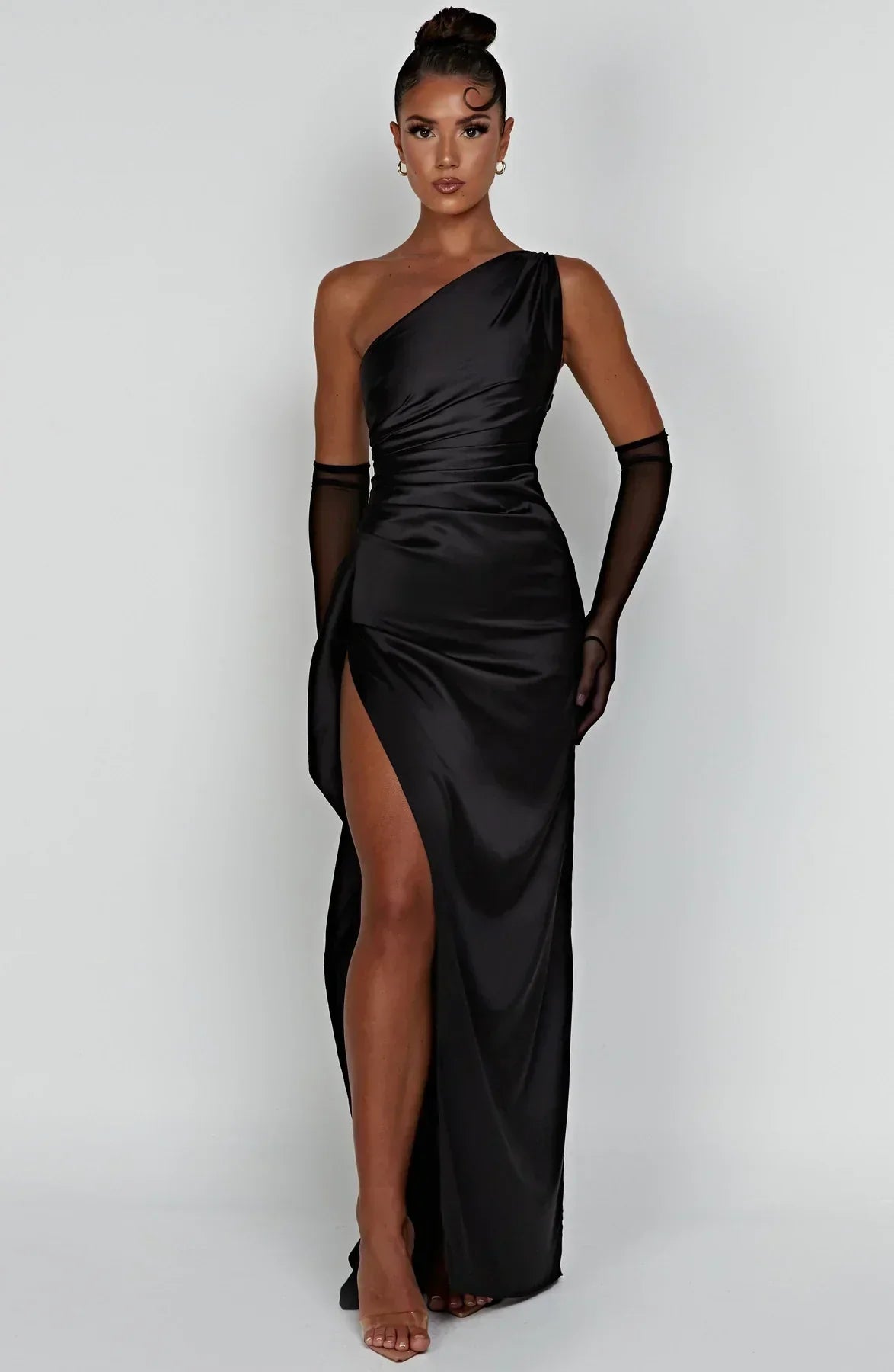 Luxurious Satin Women's Formal Gown