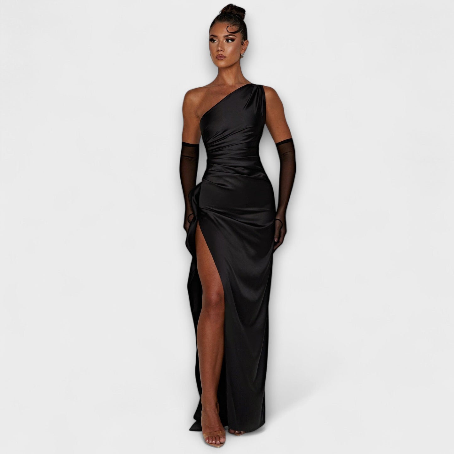 Elegant Off Shoulder Formal Evening Gown