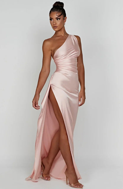 Luxurious Satin Women's Formal Gown