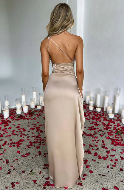 Luxurious Satin Women's Formal Gown