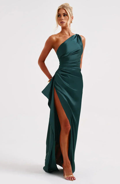 Luxurious Satin Women's Formal Gown