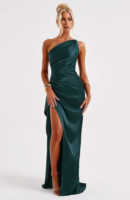 Luxurious Satin Women's Formal Gown
