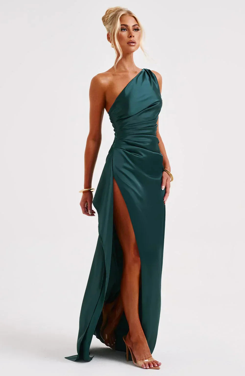 Luxurious Satin Women's Formal Gown