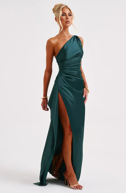 Luxurious Satin Women's Formal Gown
