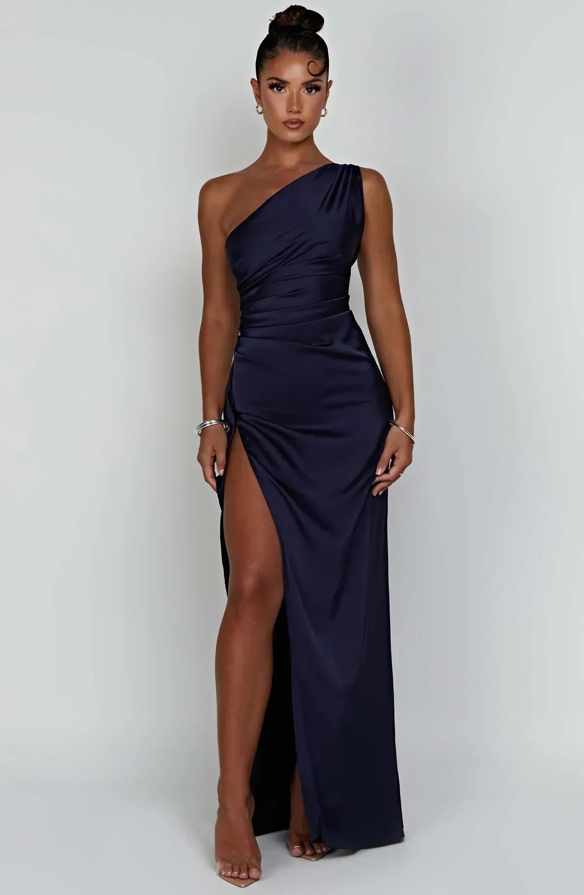 Luxurious Satin Women's Formal Gown