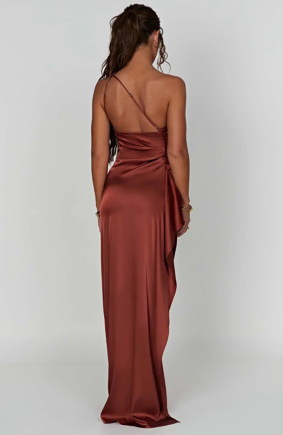 Luxurious Satin Women's Formal Gown