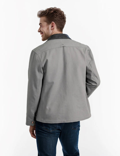 Traditional Fit Mens Button Down Coat