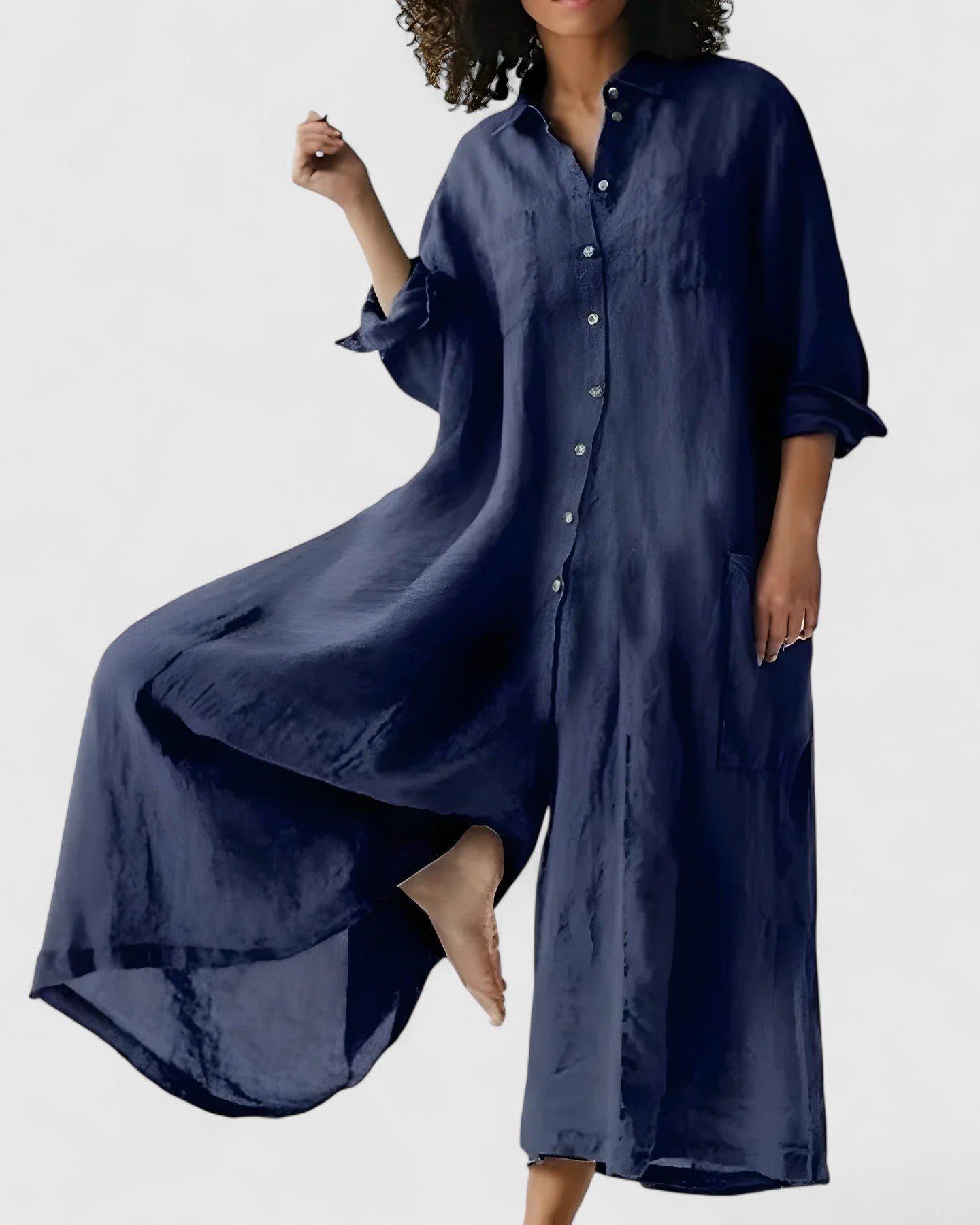 Elegant Evening Jumpsuit Dress - Olytrend
