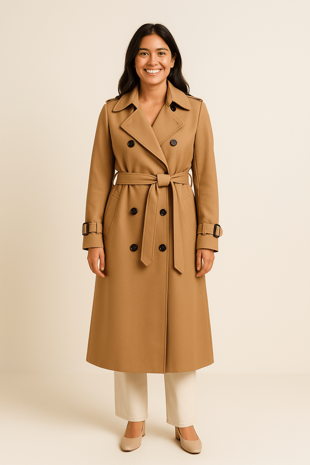 Classic Fit Women's Trench Coat