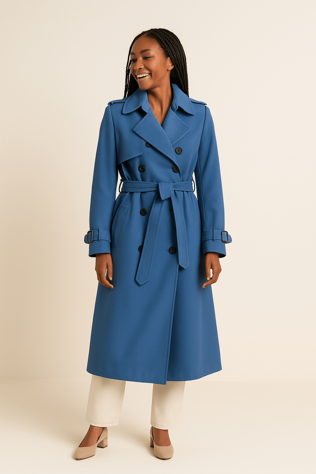 Classic Fit Women's Trench Coat