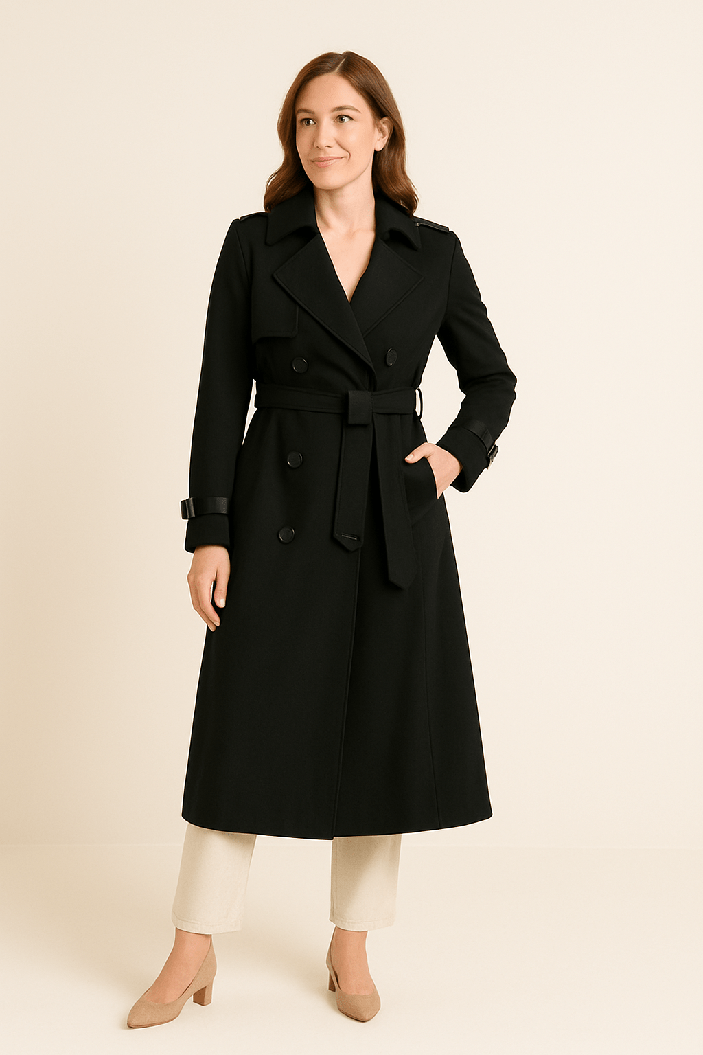 Classic Fit Women's Trench Coat