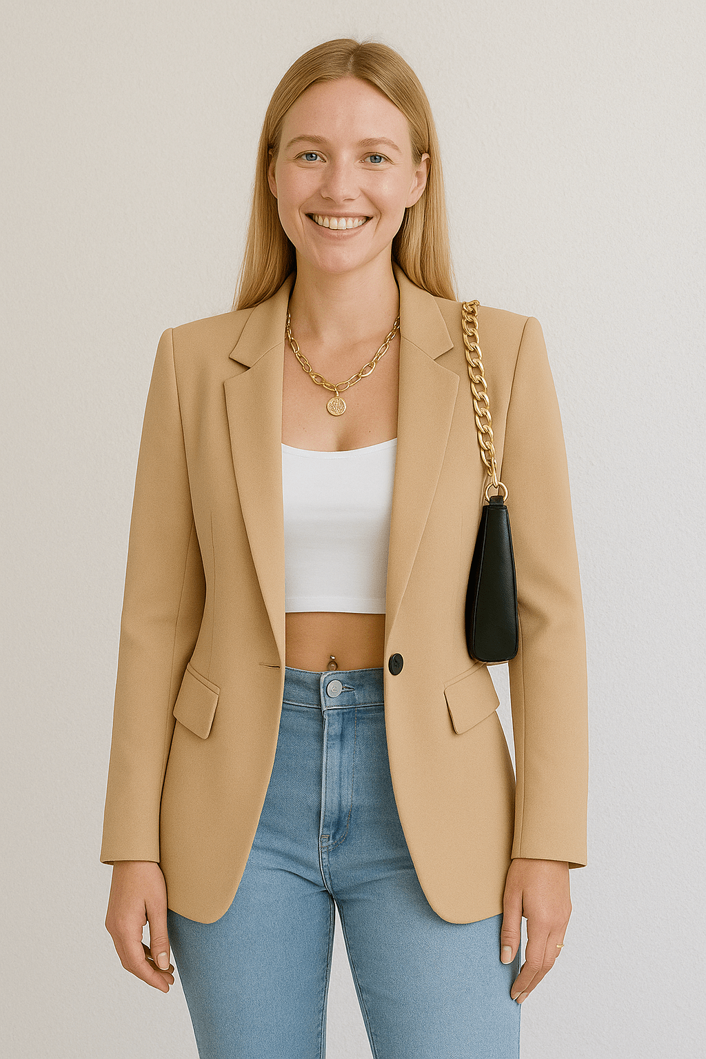 Classic Fit Women's Business Blazer