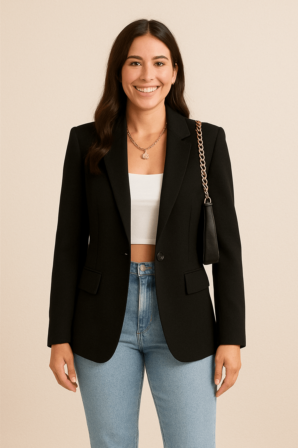 Classic Fit Women's Business Blazer