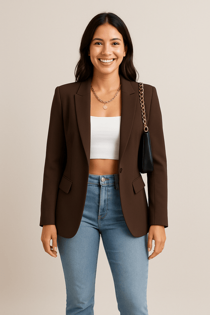 Classic Fit Women's Business Blazer
