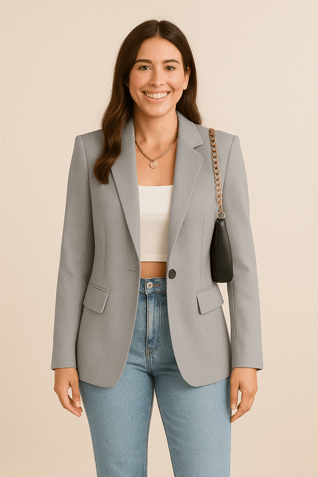 Classic Fit Women's Business Blazer