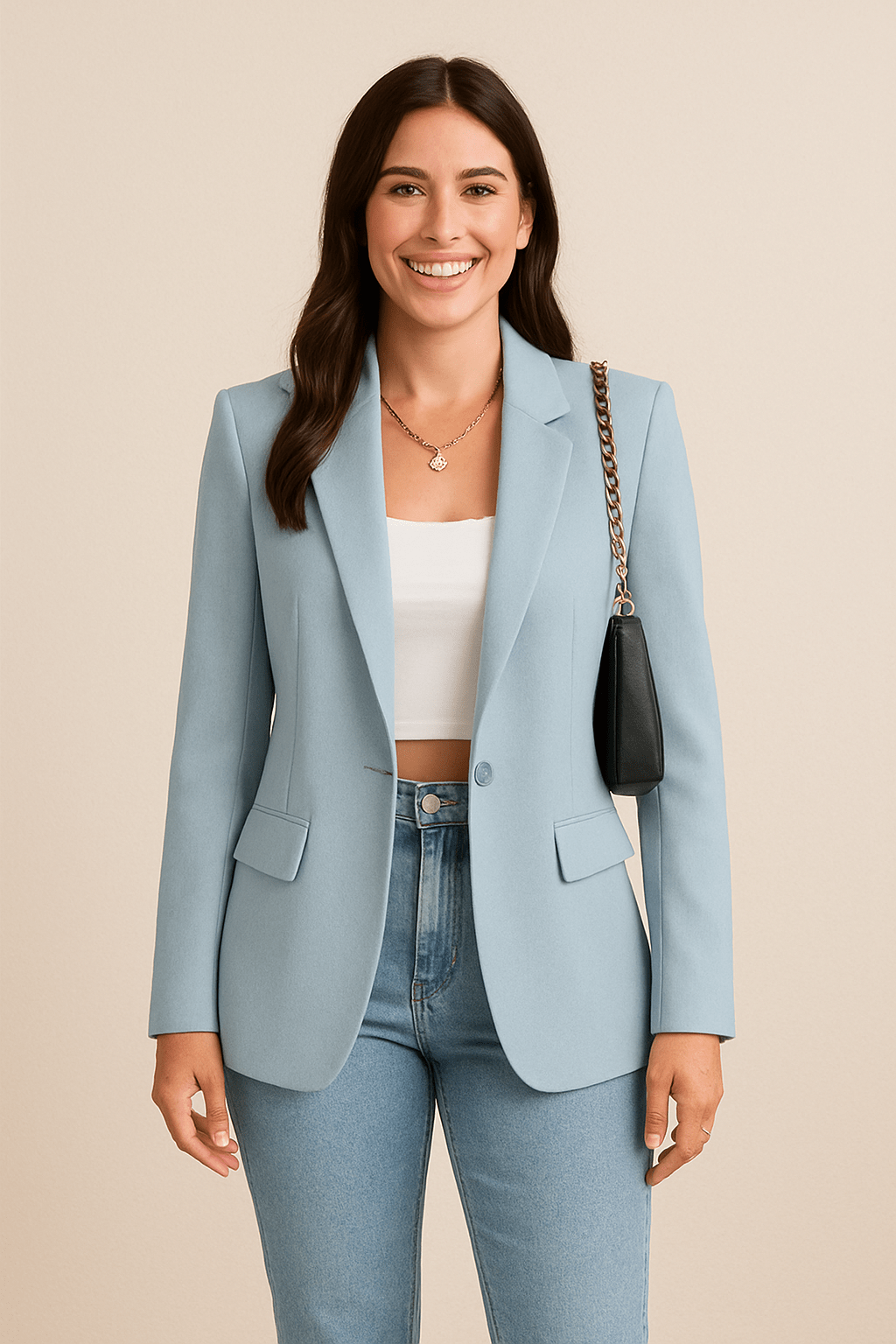 Classic Fit Women's Business Blazer